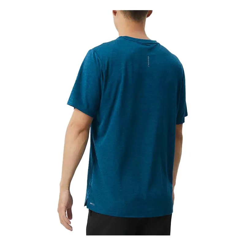 RUN FAVORITE HEATHER SS TEE M