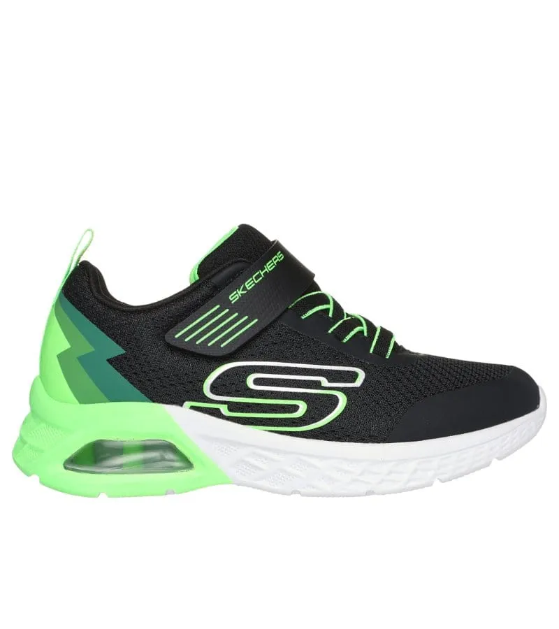 Skechers Boys Black Lightweight Trainer Microspec Max II - Vodrox 403932L