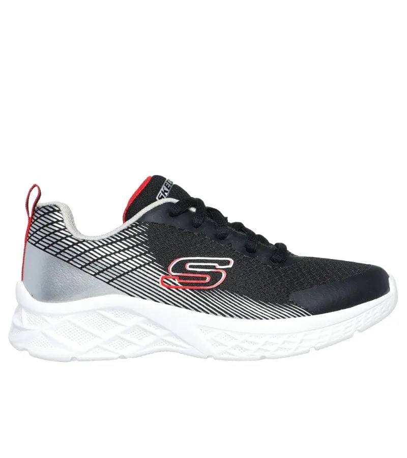 Skechers Boys Lace Up Lightweight Trainer MICROSPEC II - VOVRIX 403925L