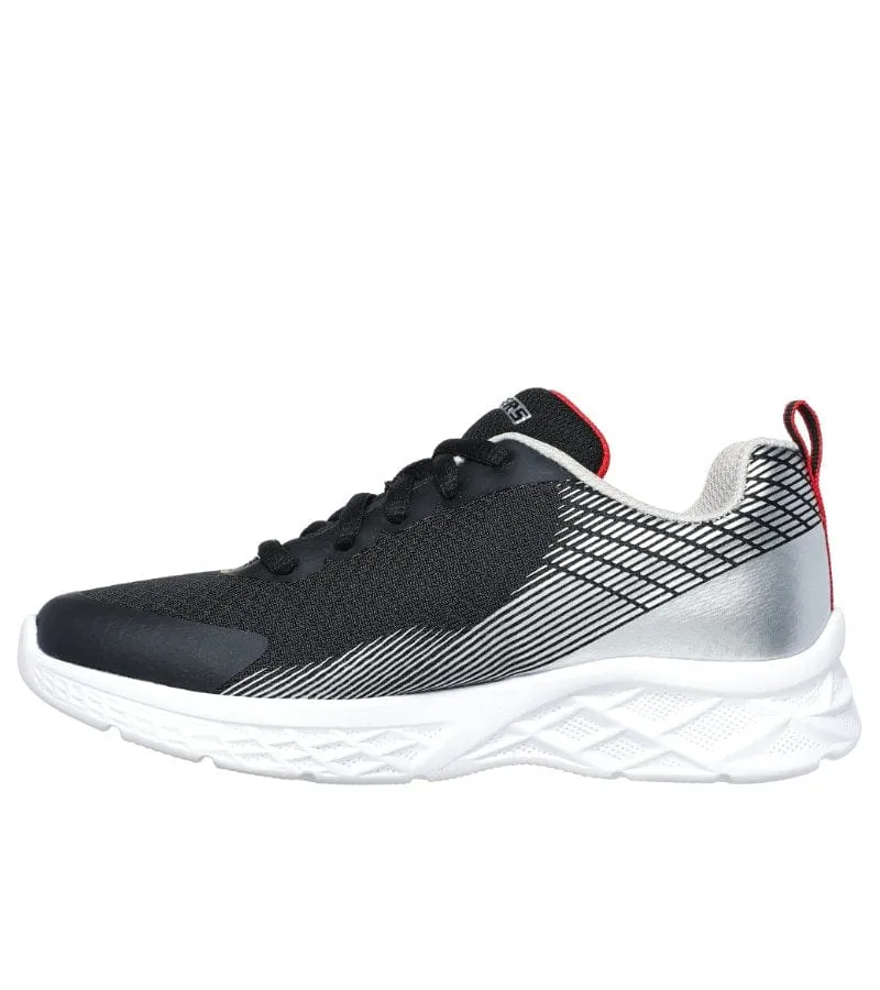 Skechers Boys Lace Up Lightweight Trainer MICROSPEC II - VOVRIX 403925L