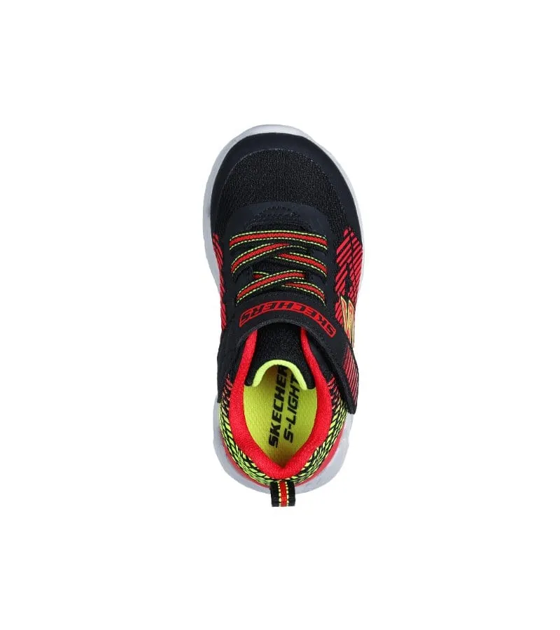Skechers Infant Boys Red Magna - Lights - Grax Runners 401506N