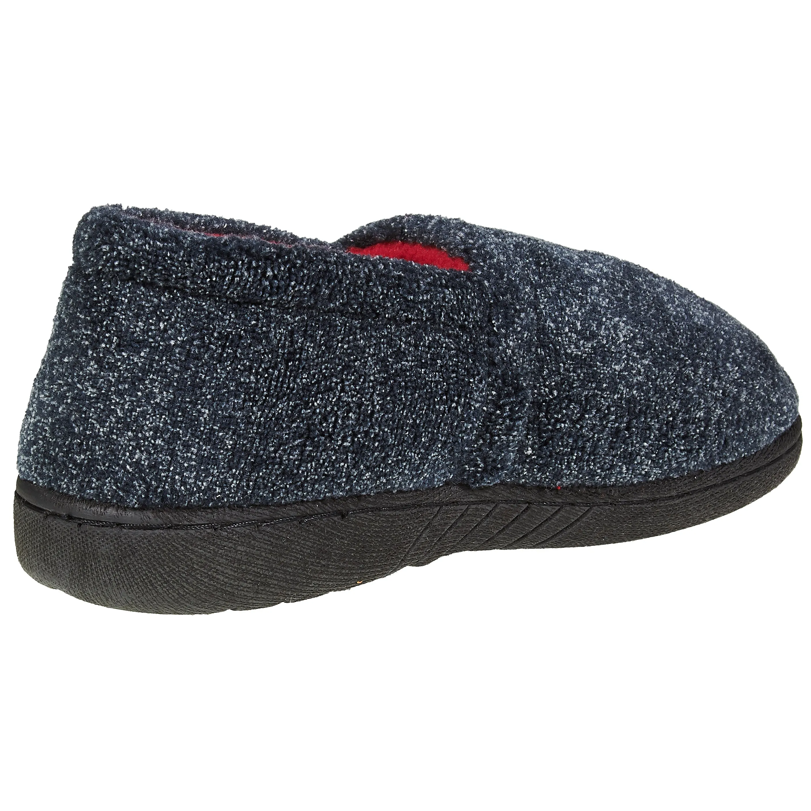 Skysole Boys 4-6 Marled Soft Terry A-Line Slippers