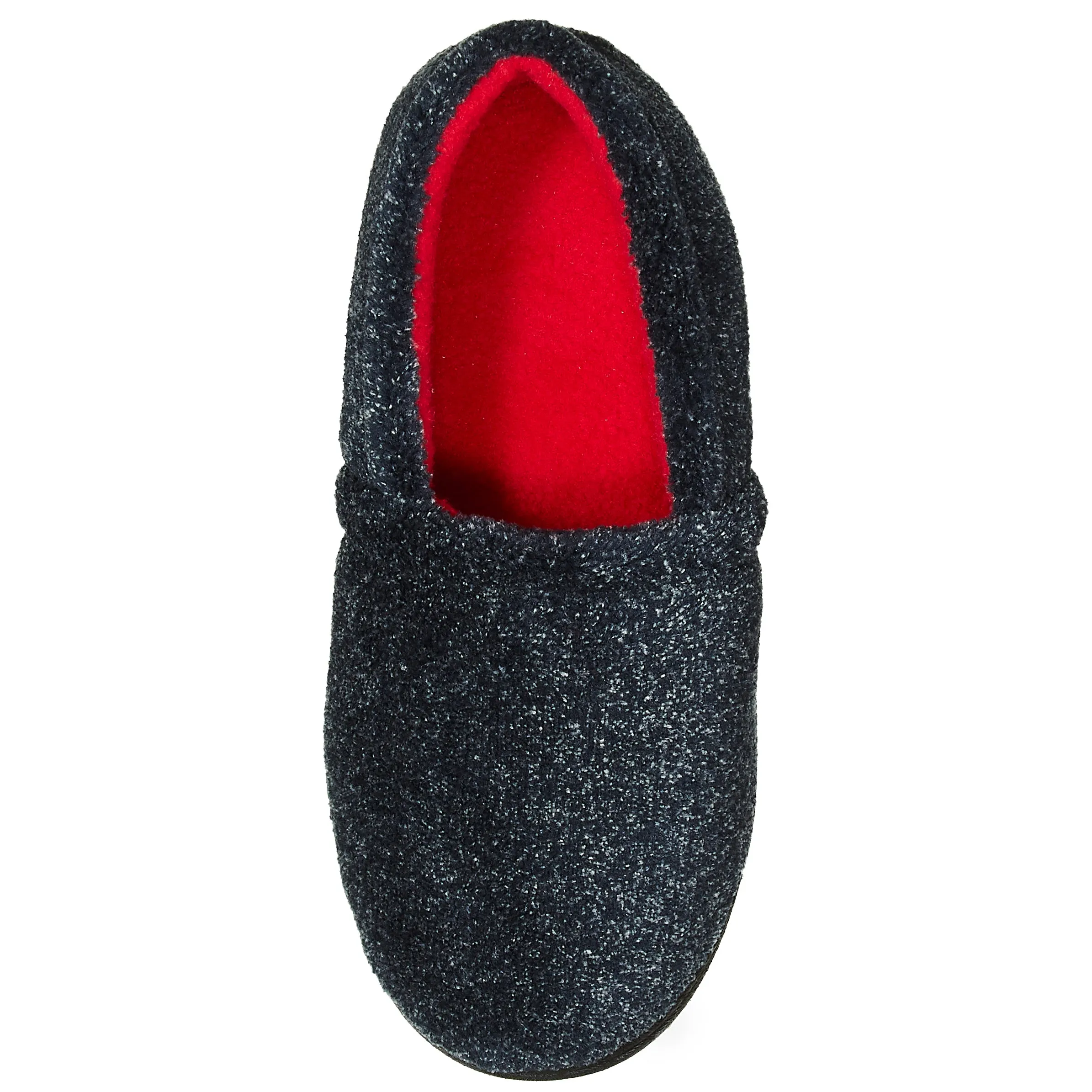 Skysole Boys 4-6 Marled Soft Terry A-Line Slippers