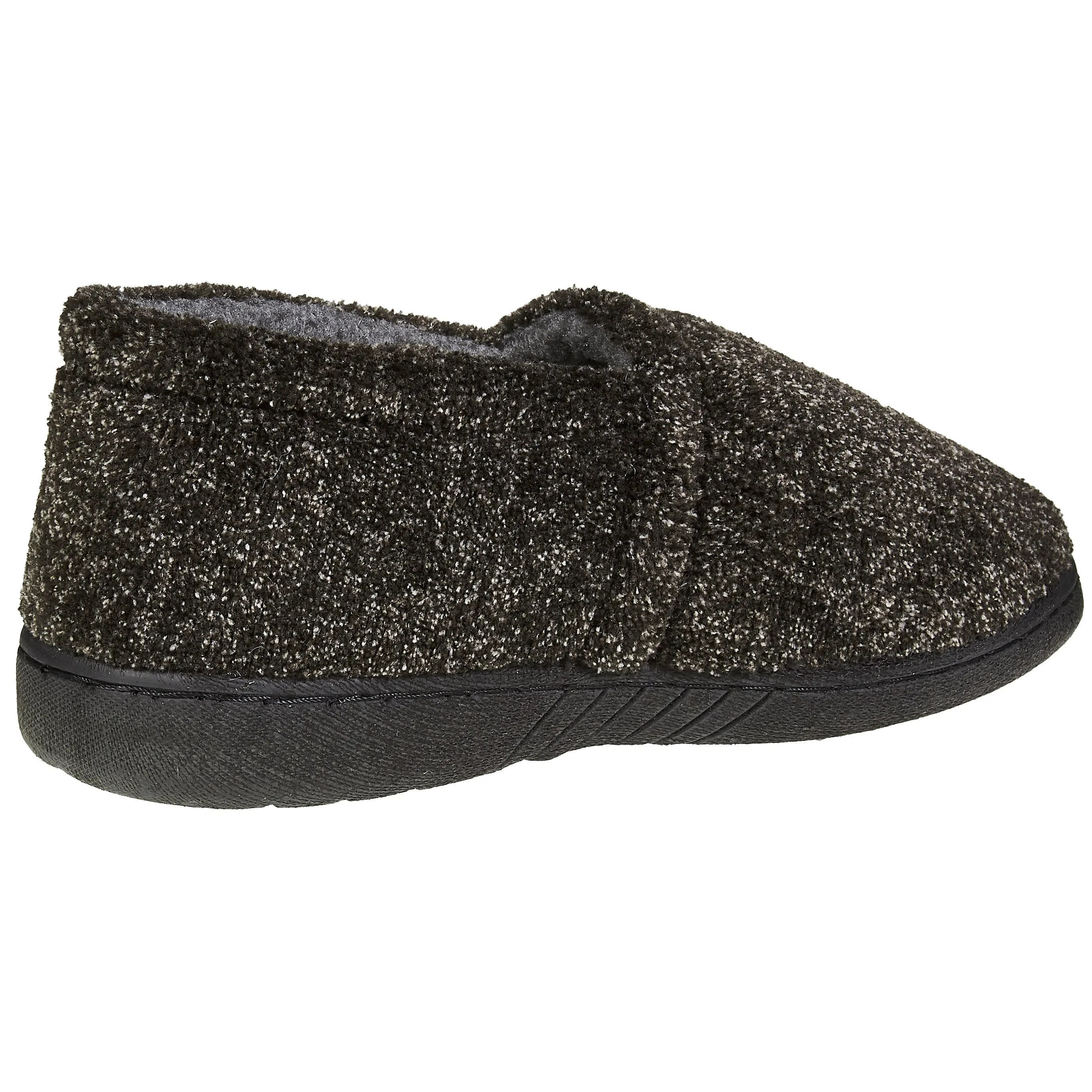 Skysole Boys 4-6 Marled Soft Terry A-Line Slippers