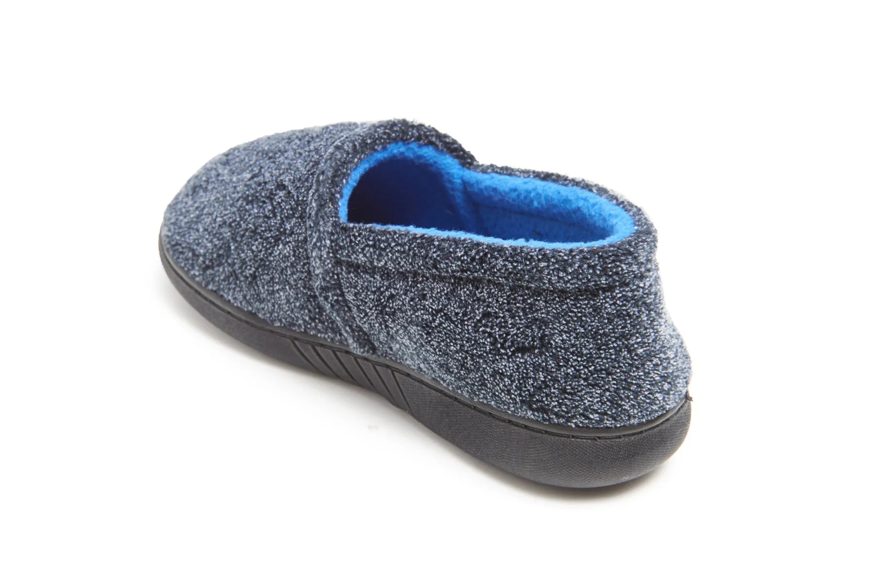 Skysole Boys 4-6 Marled Soft Terry A-Line Slippers