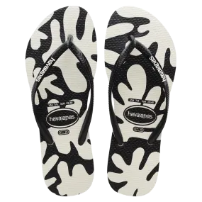 Slim Coral Flip Flops