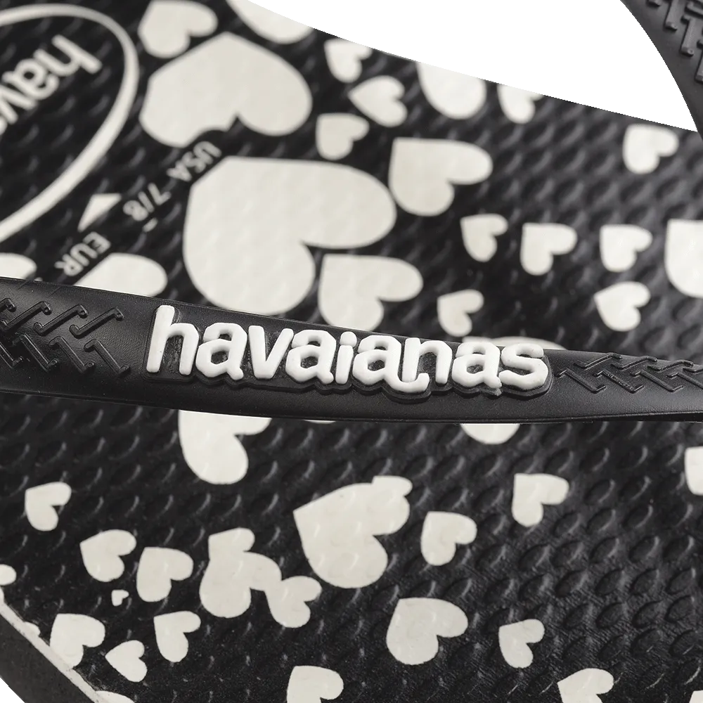 Slim Mini Hearts Flip Flops