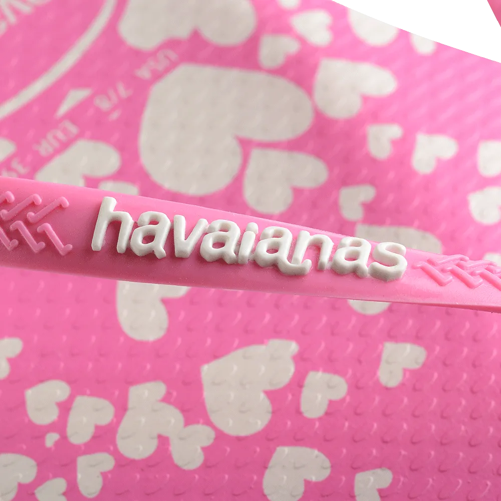 Slim Mini Hearts Flip Flops