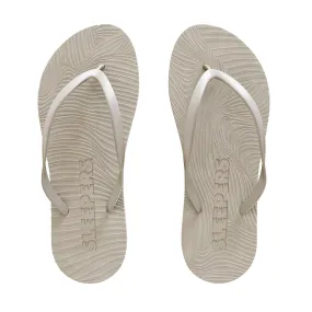 Slim Silver Flip Flop