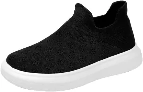 Sneakers for Kids Girls Boys Hands Free Walking Sneakers for Girls Boys Slip On Canvas Walking Shoes