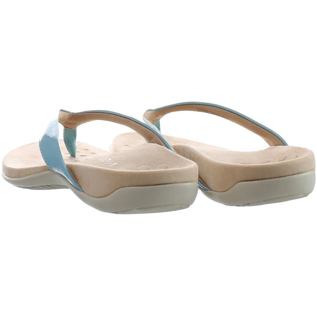 Vionic Dillon Womens Blue Flip-Flops