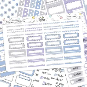 Winter Friends Functional Sticker Kit